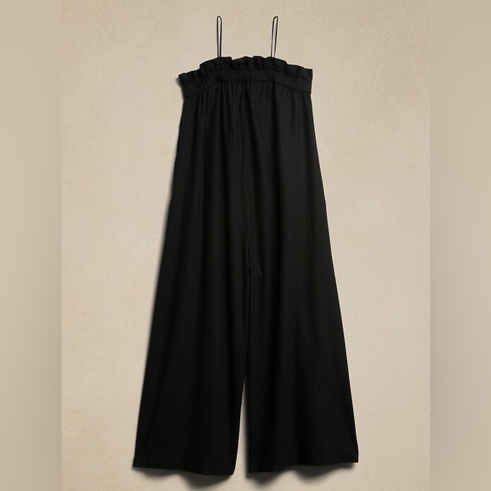 NWT Banana Republic Wide Leg Linen Jumpsuit